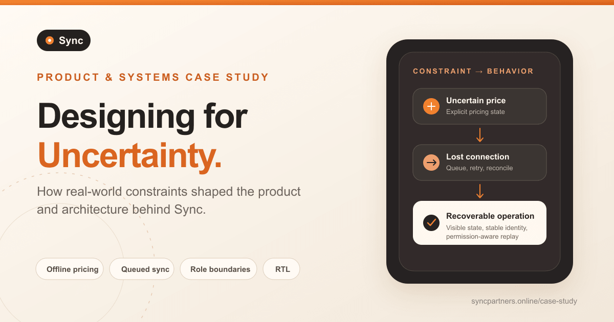 Share preview artwork for the Designing for Uncertainty case study